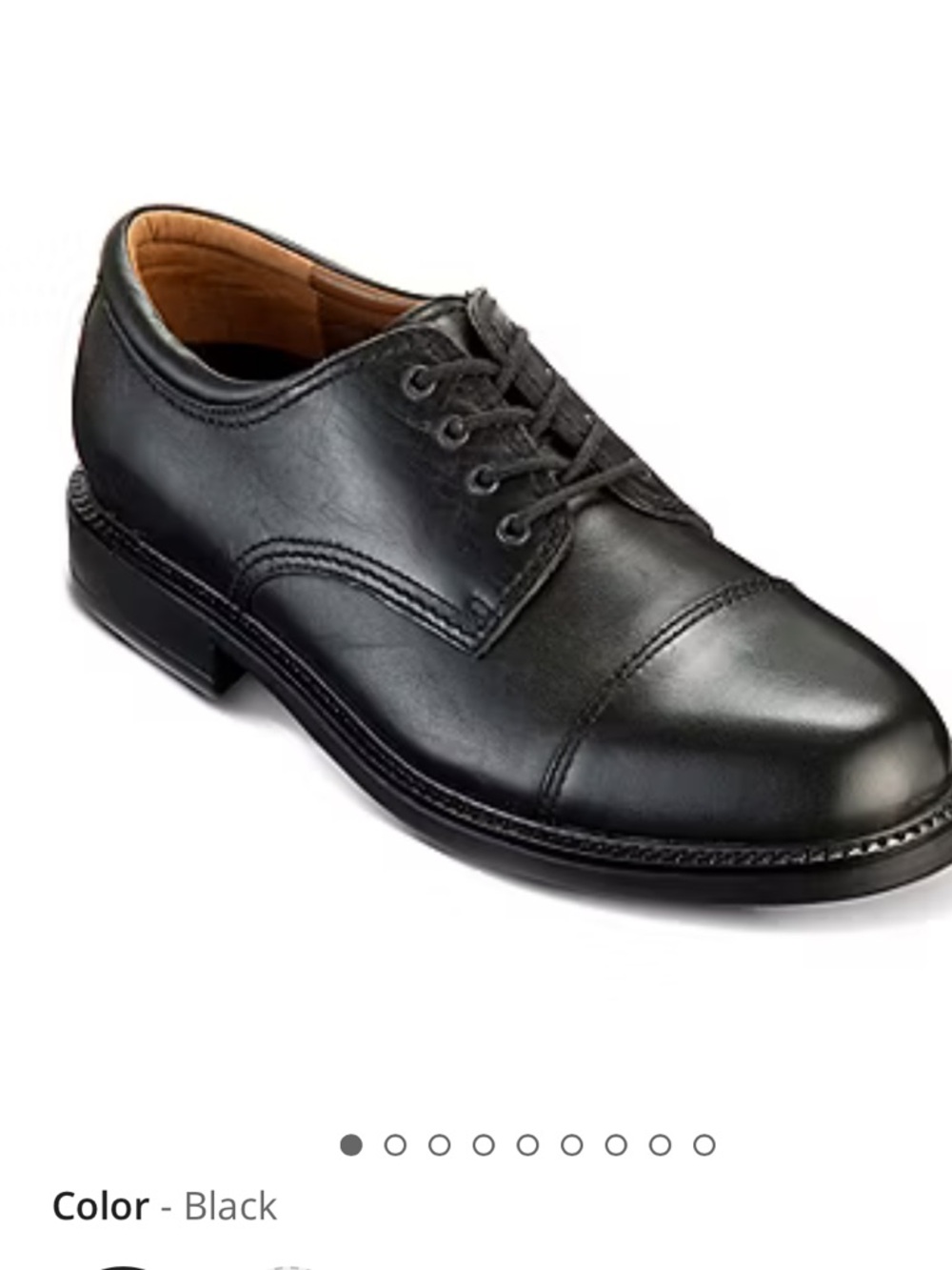 New Dockers cap toe shoes Black size 12 W